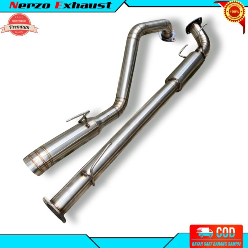 Tailpipe bolt on innova reborn innova 2kd fortuner Vnt fortuner lama non vnt