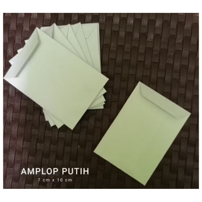 

Amplop Mini Putih 7*10