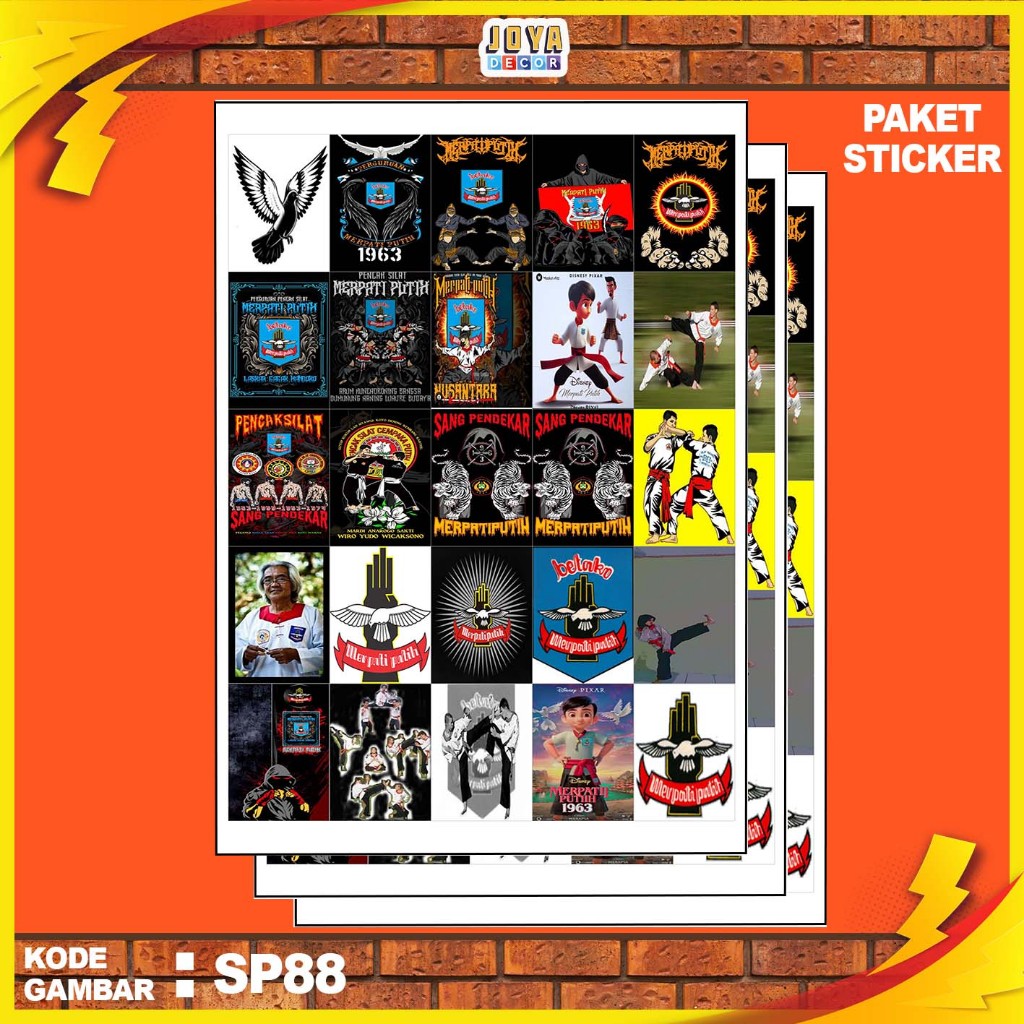 

GAMBAR STICKER PENCAK SILAT MERPATI PUTIH / STIKER PENCAK SILAT MERPATI PUTIH / PAKET STIKER PENCAK SILAT MERPATI PUTIH PER 25 PCS / KODESP88