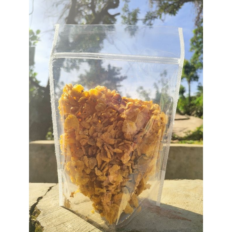 

emping jagung geprek pedas manis asin 250 gram renyah