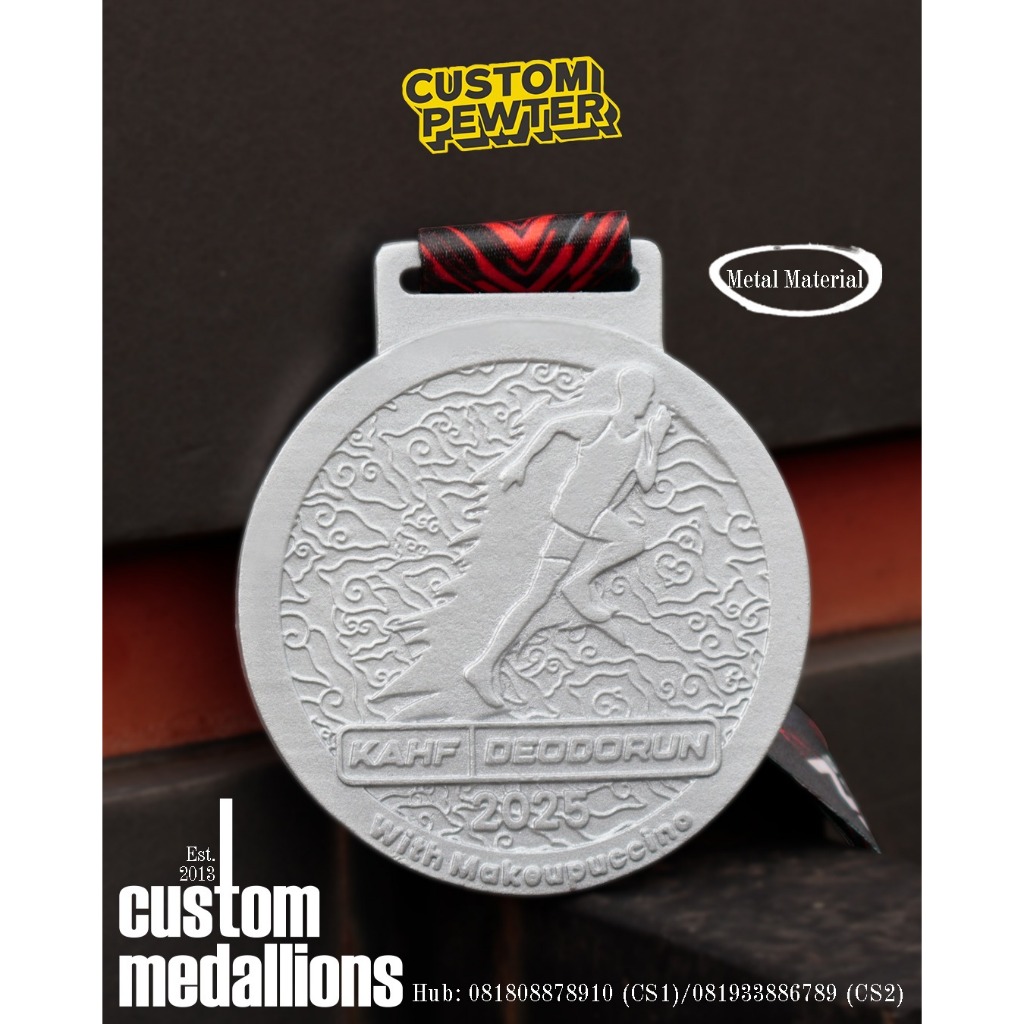 Medali Lomba Custom | Medali Logam
