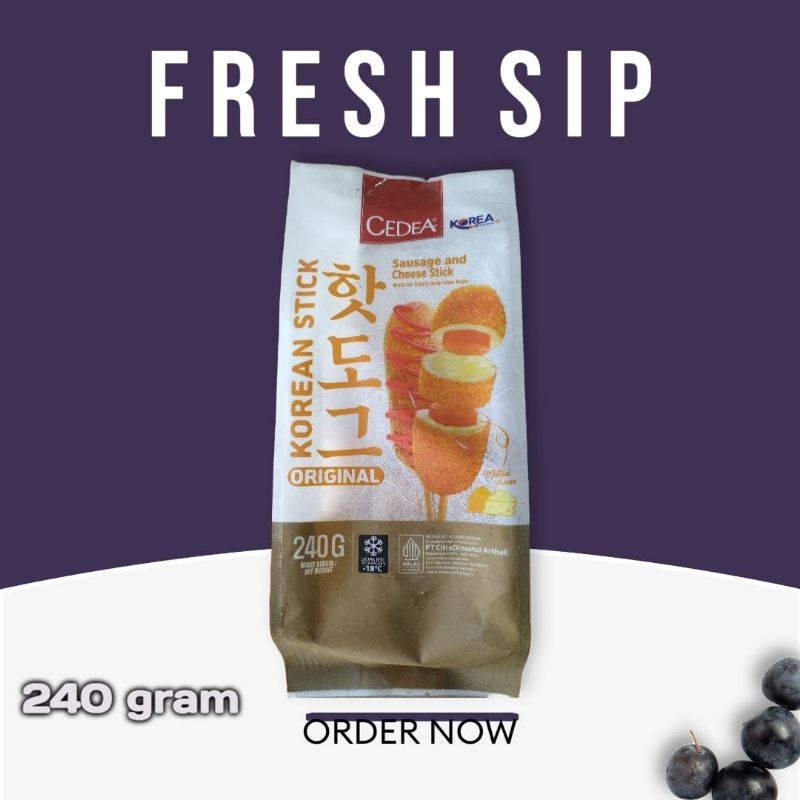 

​CIDEA KOREAN STICK SAUSAGE AND CHEESE STICK 240GR