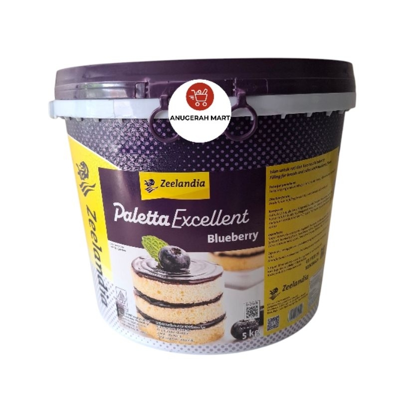 

Paletta Excellent Blueberry Zeelandia / Selai Blueberry 5kg