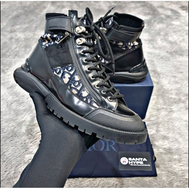 Dior Oblique High Sneakers