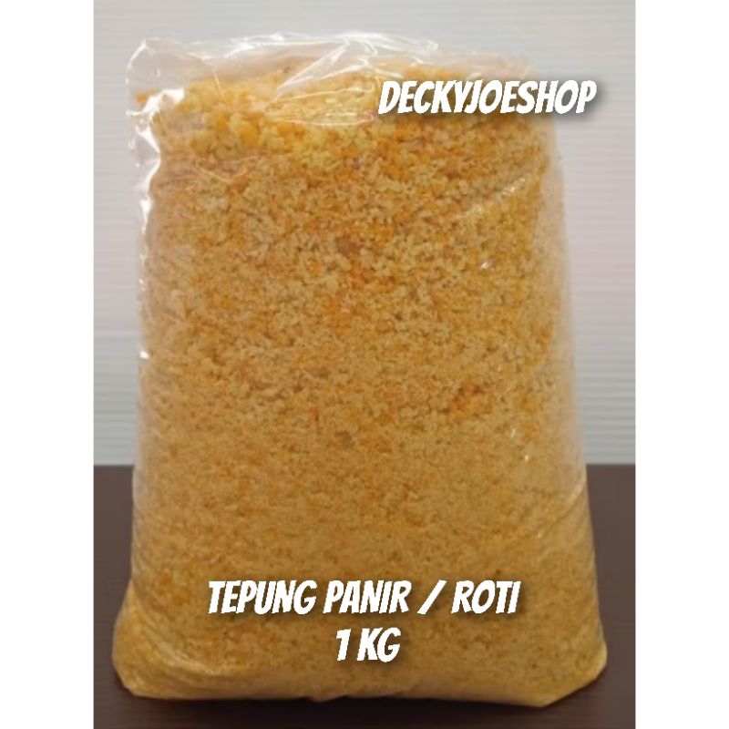 

Tepung roti / panir curah kasar 1 Kg