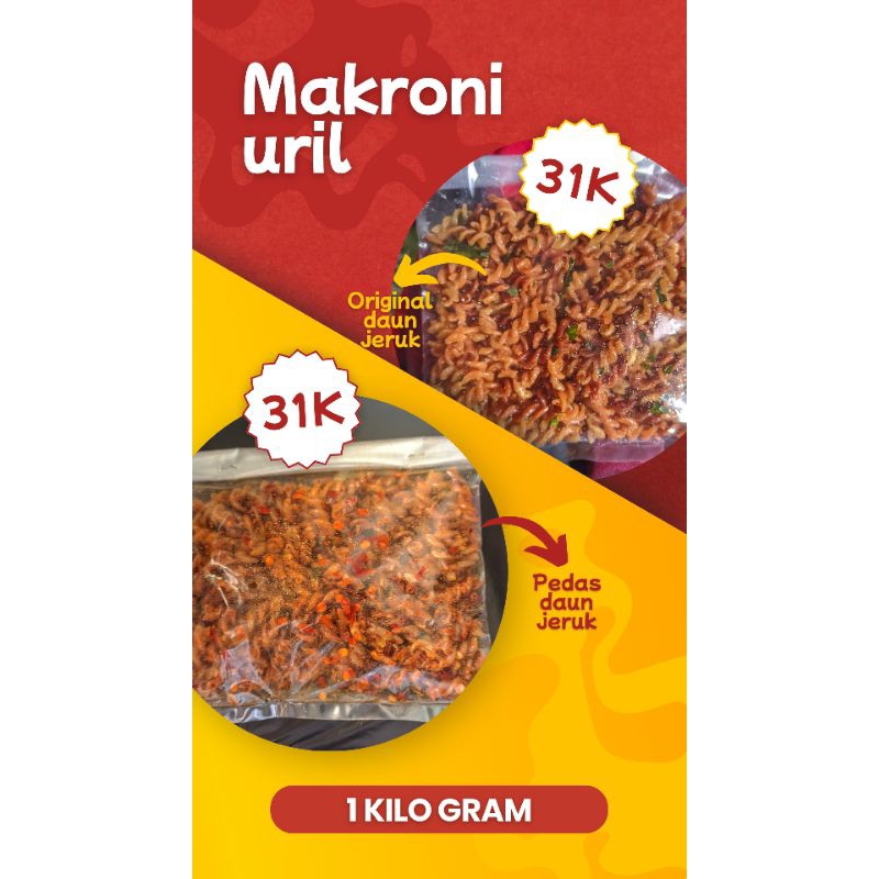 

MAKARONI SPIRAL URIL EXTRA PEDAS VIRAL!!