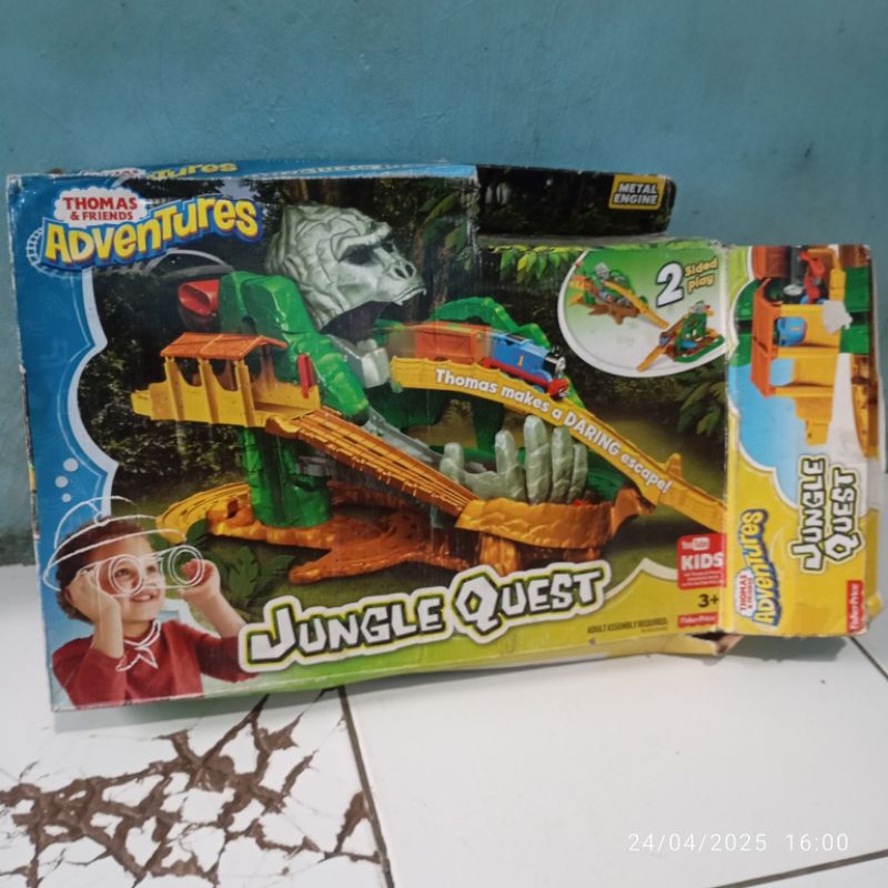 thomas and friends Adventures jungle quest fisher price mattel