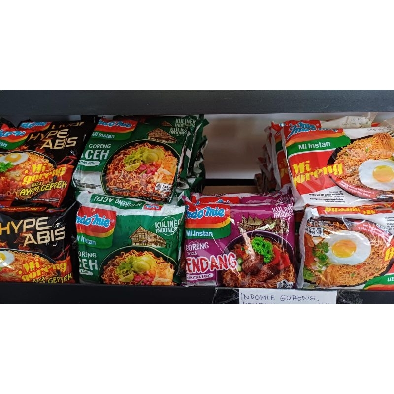 

Indomie Goreng dan Indomie Kuah Berbagai macam pilihan