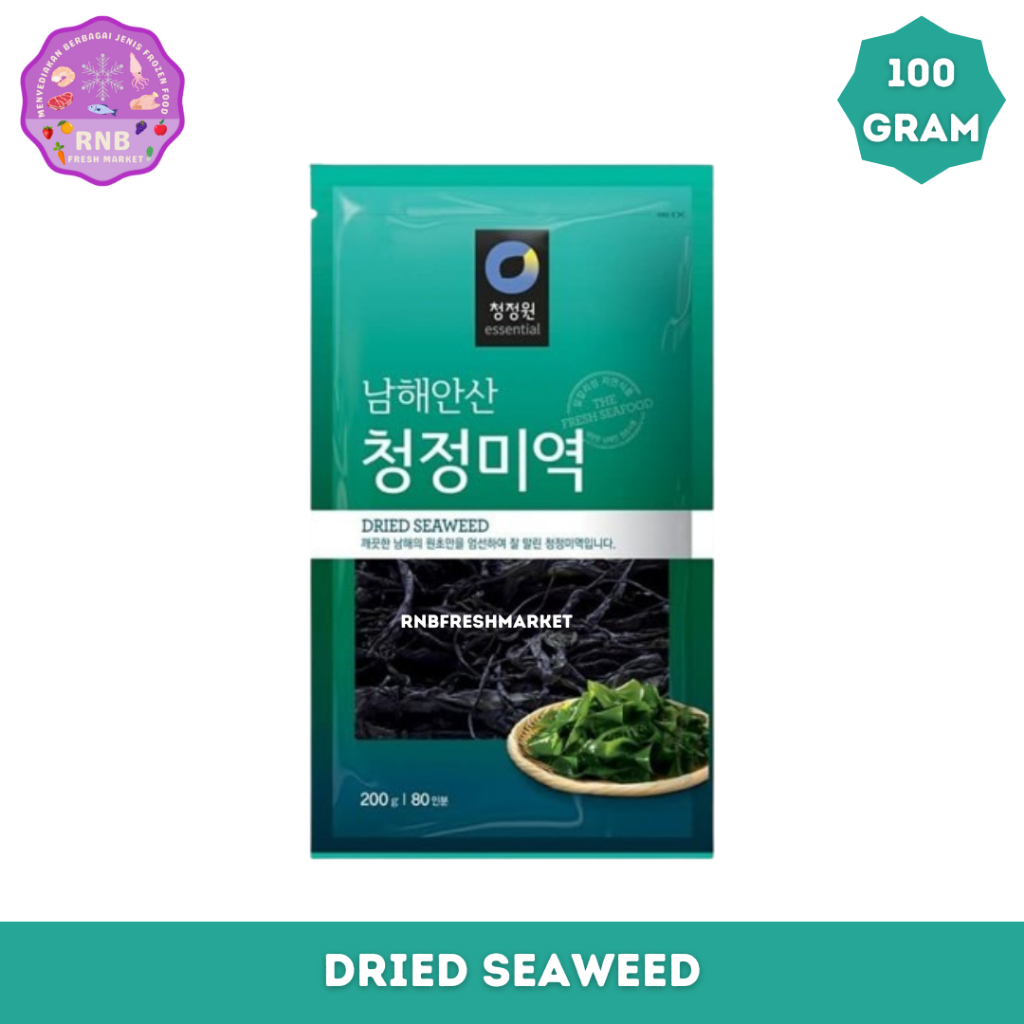 

Dried Seaweed Netto 100 Gram