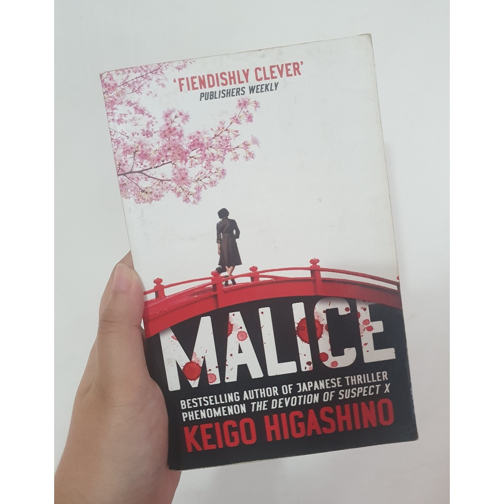 PRELOVED Malice English Ver - ORIGINAL - Keigo Higashino