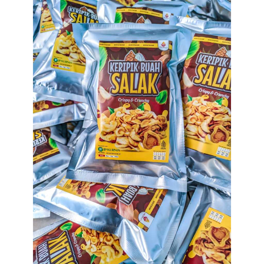 

Keripik salak Asli varian Salak realfood viral kemasan 75 gram kualitas premium