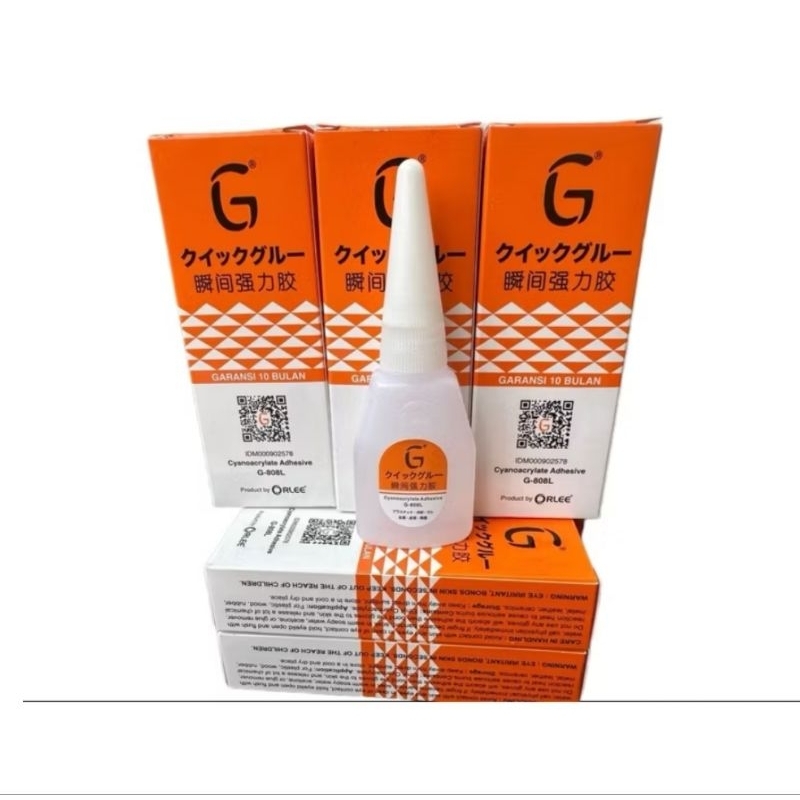 

♥️Afnansa️♥️ Lem G Korea Ori Super Glue Cair Lem Setan Barcode Original 100%