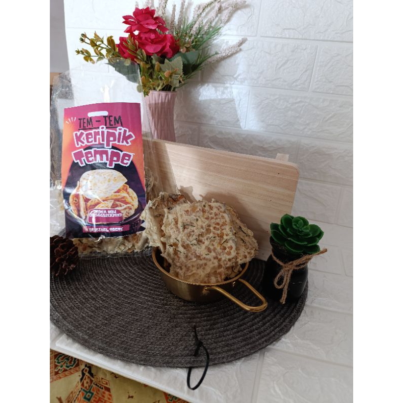 

Kripik Tempe Original Renyah Cemilan Snack TemTem