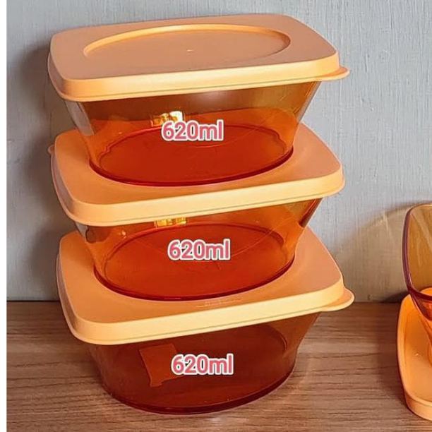 Bowl crystal 600ml bowl tupperware