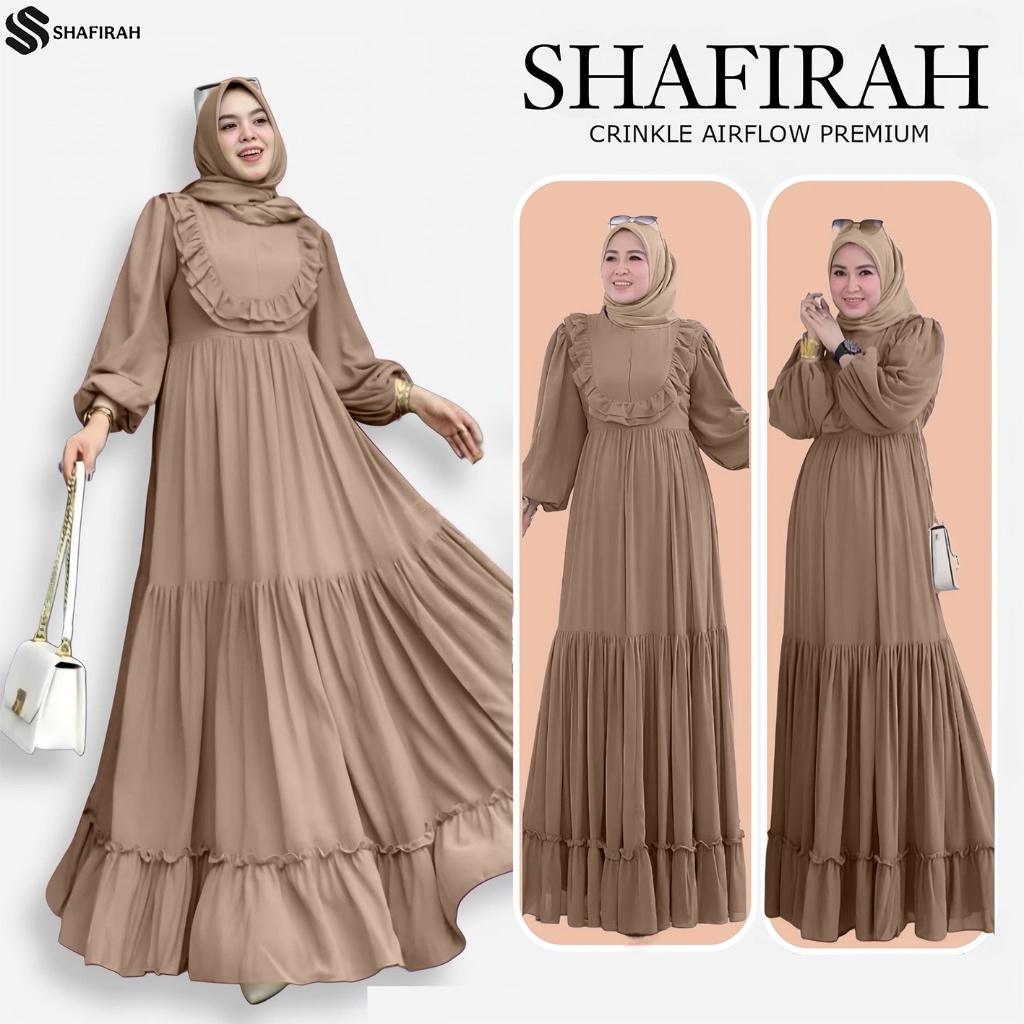 GAMIS WANITA JUMBO TERBARU // GAMIS MUSLIM WANITA MODEL SIMPEL LD 120