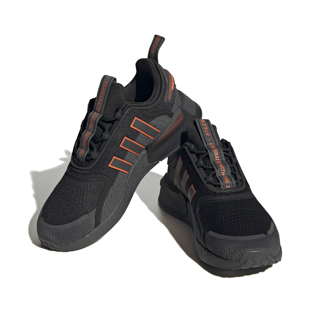 Sepatu Casual Adidas NMD_V3 Black Orange Original