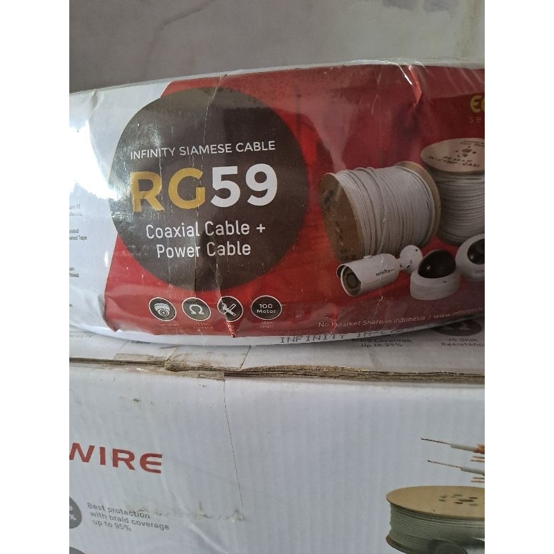kabel RG 59+P infinity asli