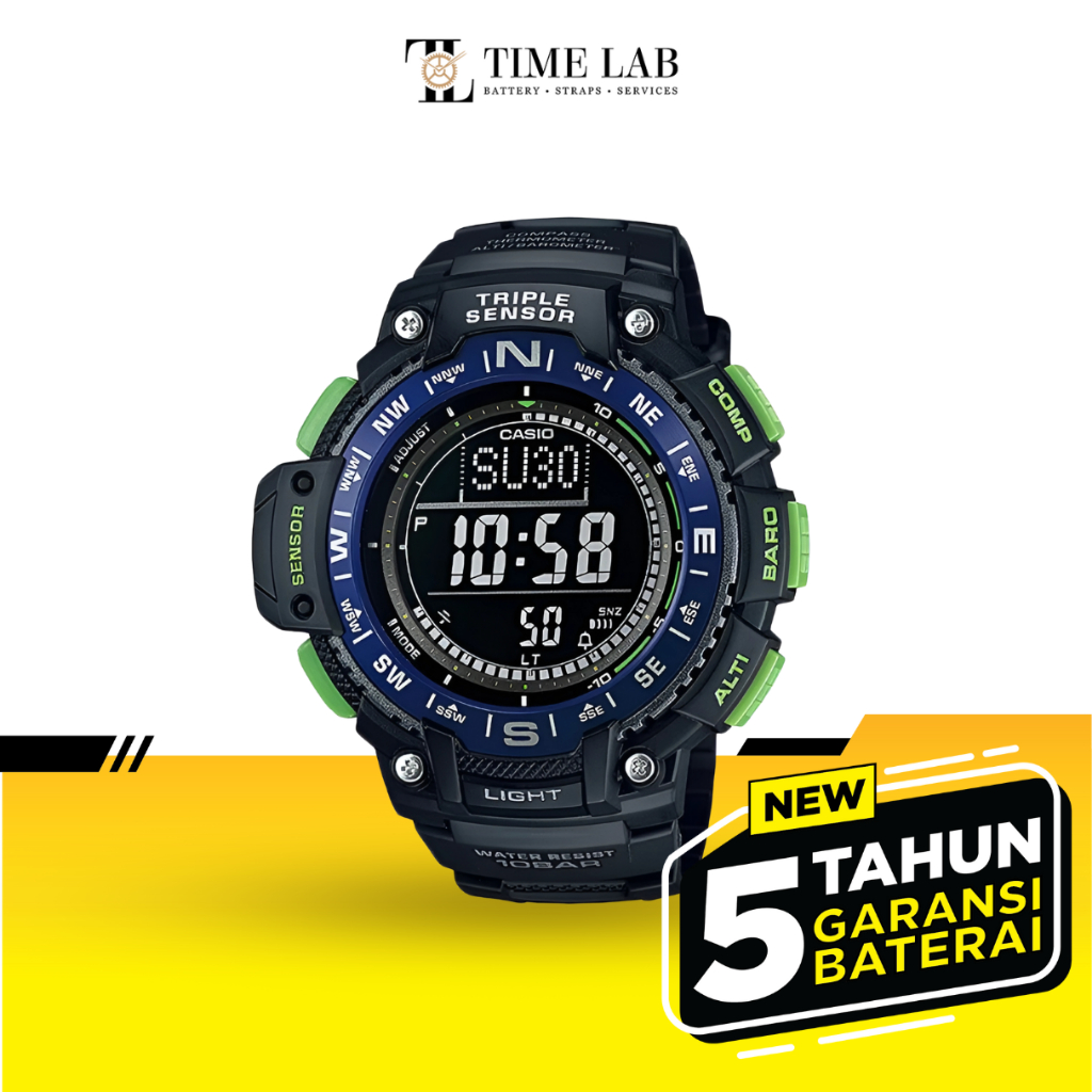 JAM TANGAN CASIO G-SHOCK SGW-1000-2B DIGITAL ORIGINAL GARANSI RESMI