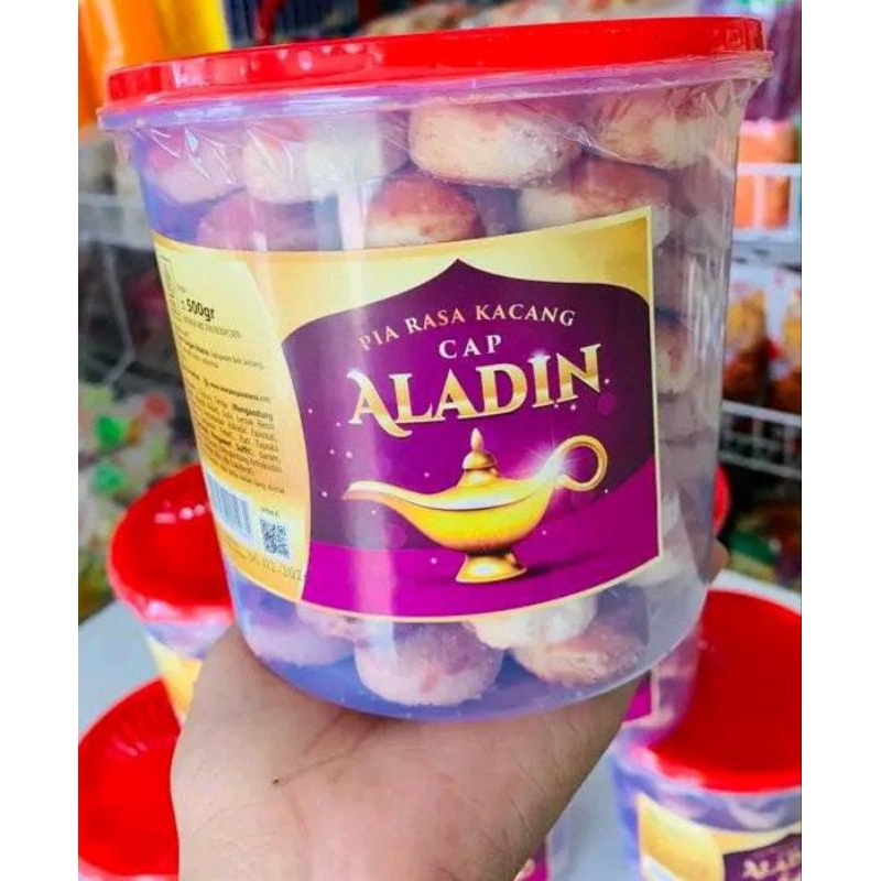 

Pia Kacang Cap Aladin Kemasan 500gr