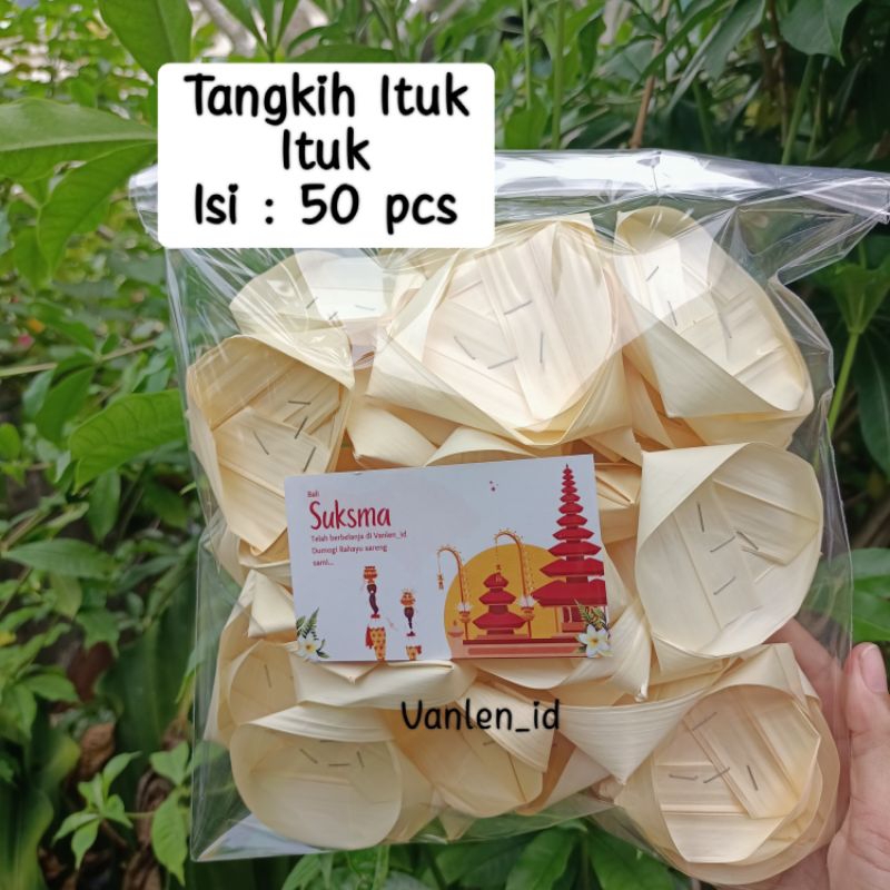 Tangkih ituk - ituk ukuran sedang untuk persembahyangan