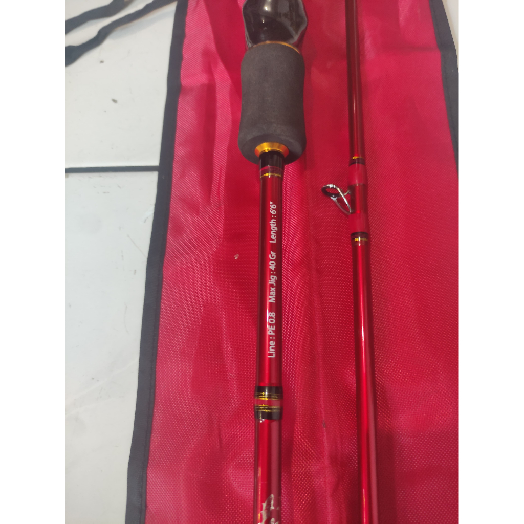 Rod / Joran Relix Nusantara Jabrik Ultralight Jigging PE 0.8 OH, RXN Jabrik PE 0.8 OH