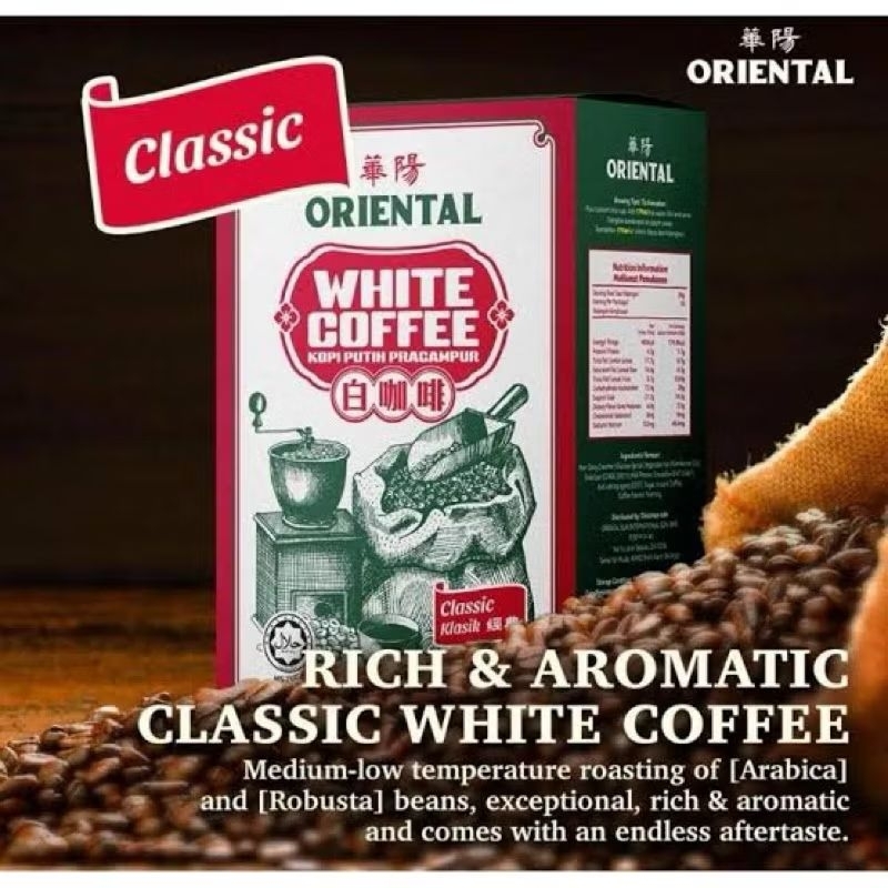 

Oriental Kopi Malaysia Classic ecer sachet