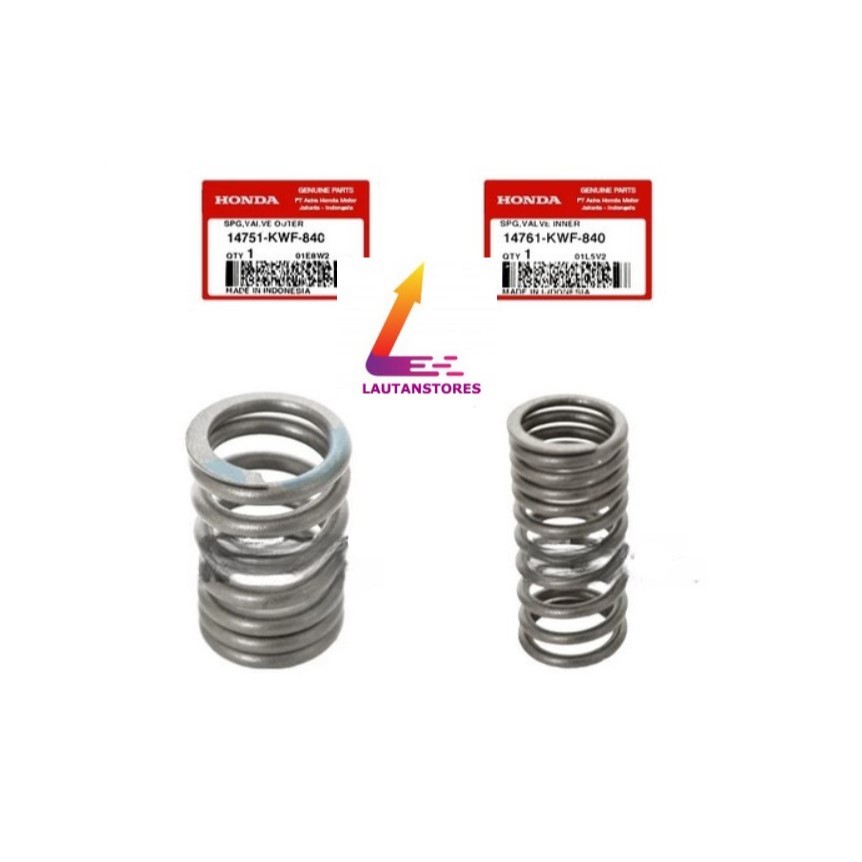14751-KWF-840 14761-KWF-840 Per Pir Klep Besar Kecil Megapro Monoshock CB150 Verza 1 Besar 1 Kecil