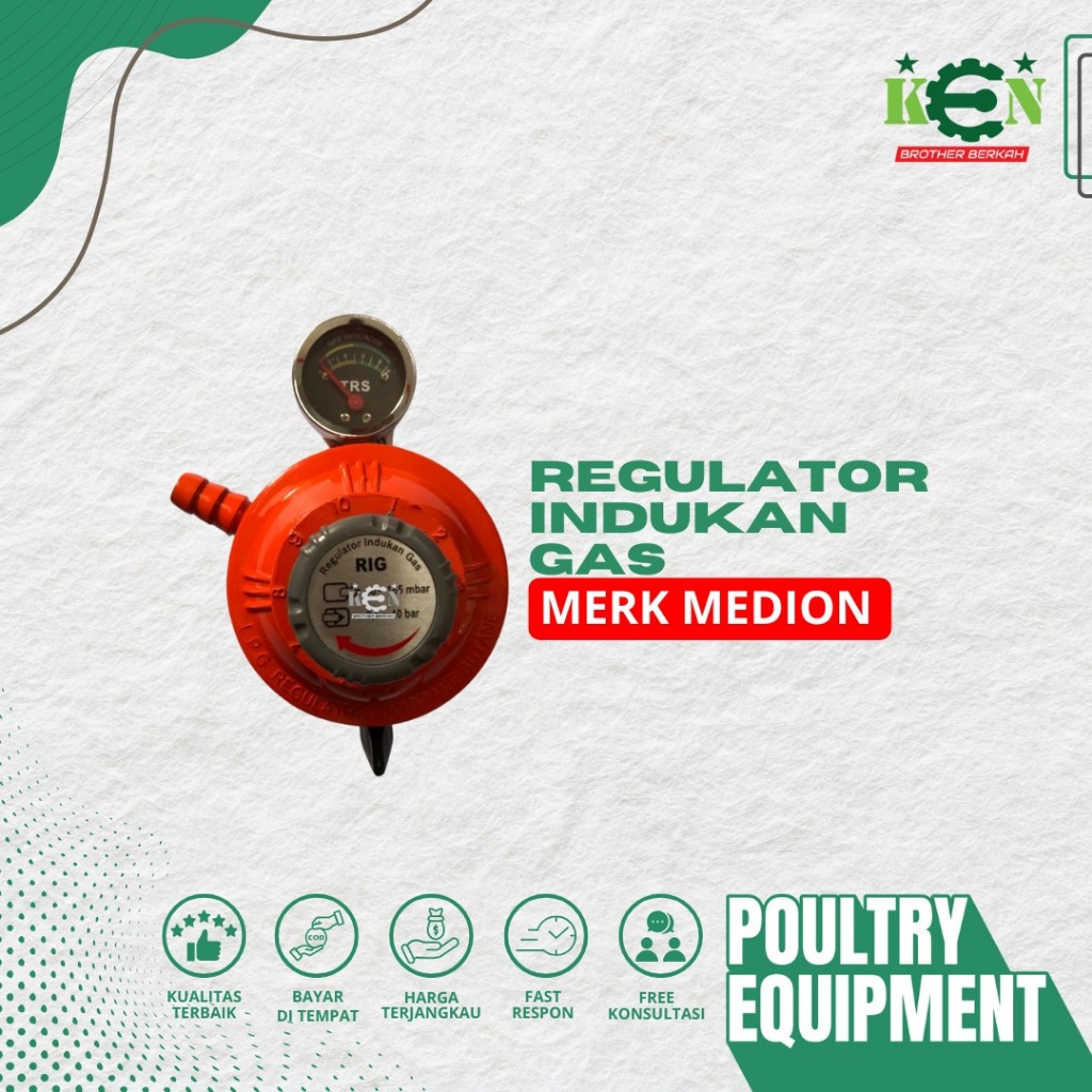 Regulator IGM Indukan Gas asli Medion