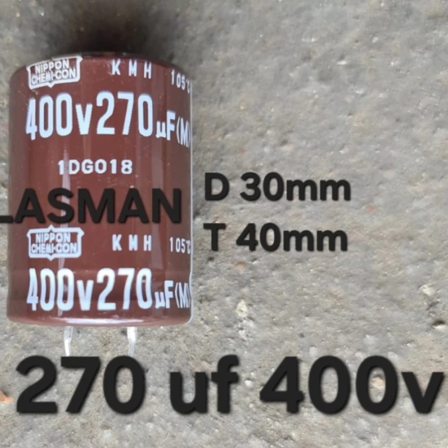 elko elco 270uf 450v power supply tv psu 200uf 220uf 400v 400 450 500v - NIPPON 270 UF