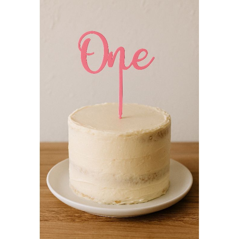 Caketopper One / Cake topper ONE