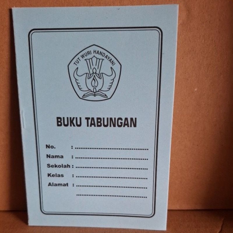 

buku tabungan 10.5x15cm