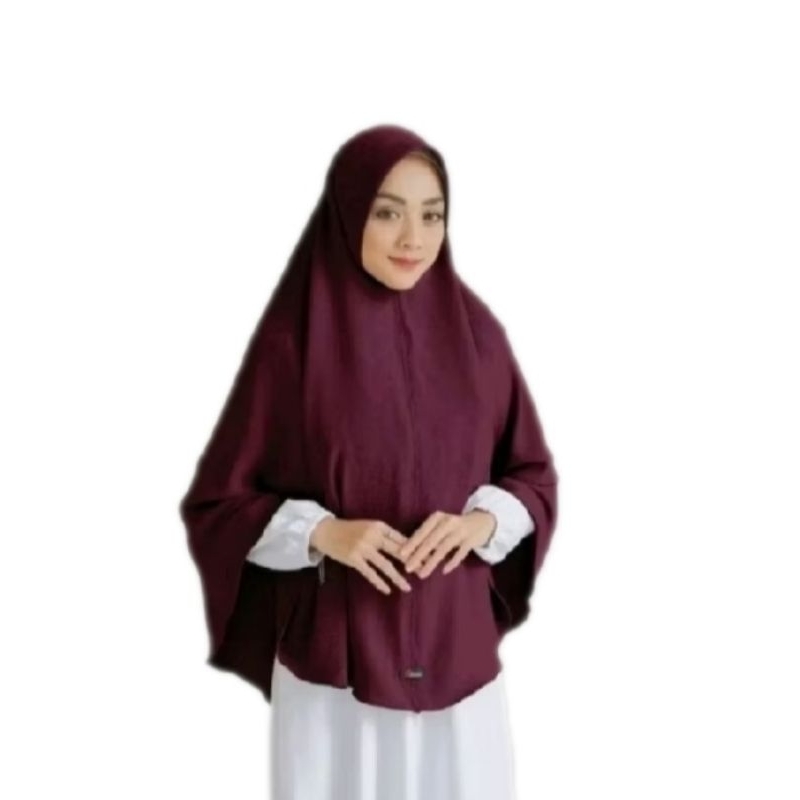 Bergo Pet Jumbo XXL Crinkle Hijab Instan Crinkle Jilbab Jumbo Crinkle  Pet XXL