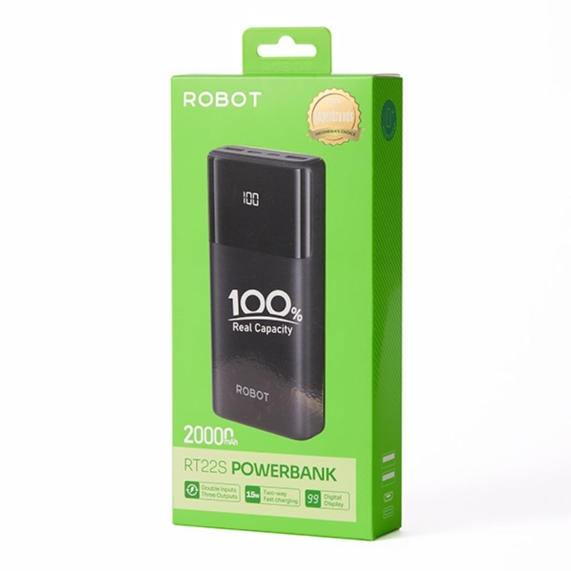 ROBOT Smart Powerbank RT22S Black