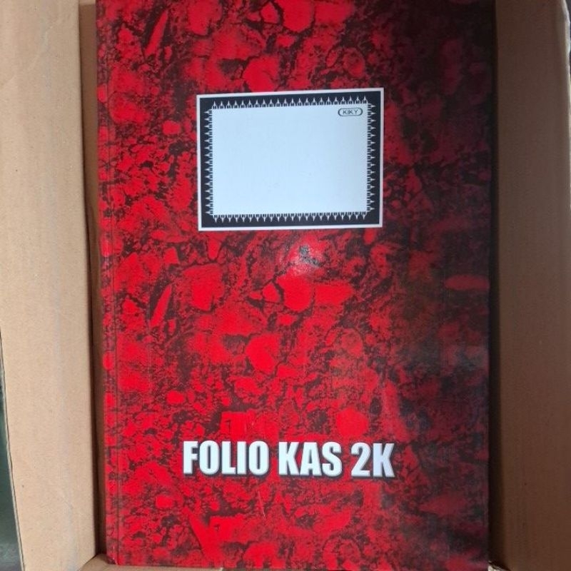

buku folio kas 2 K KIKY isi 100 lembar