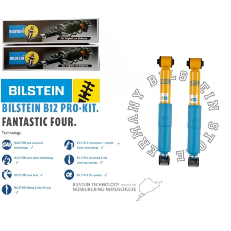 shockbreaker belakang peugeot 206 original bilstein b6 germany