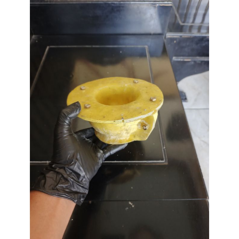 Cetakan pot bonsai fiber bentuk bulat semi cascade