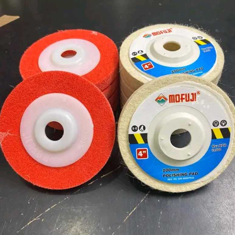 Mata mesin Gerinda listrik untuk Poles besi / staniless mata gerinda amplas Stainless dan besi PAD P