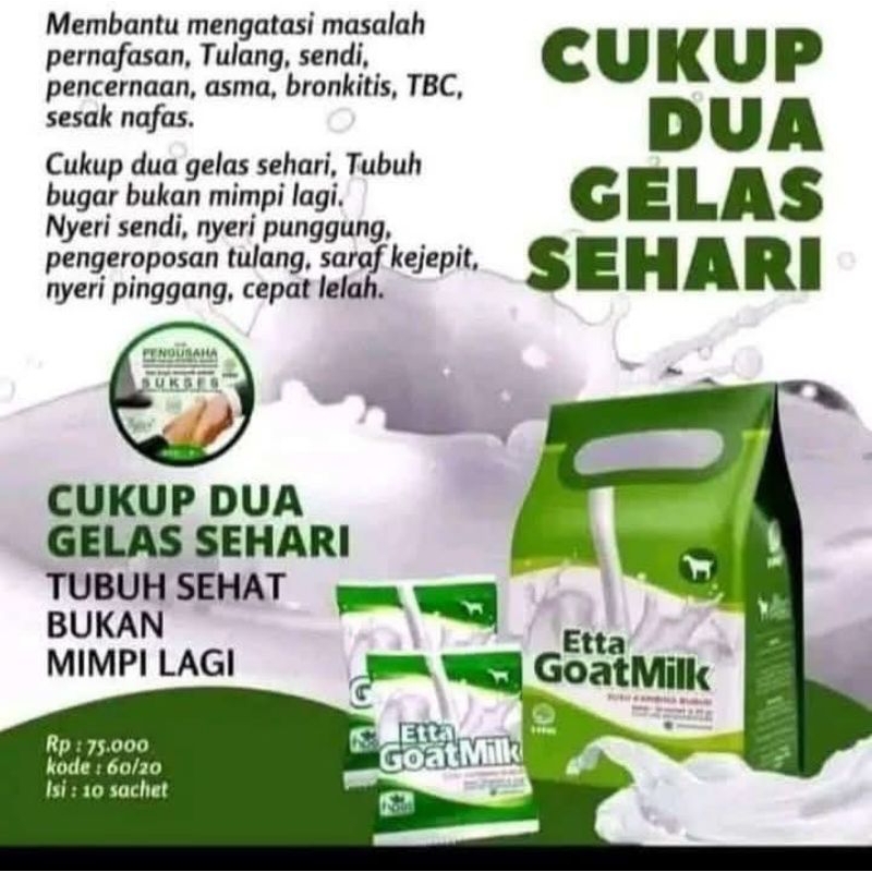 

susu kambing HNI EGM