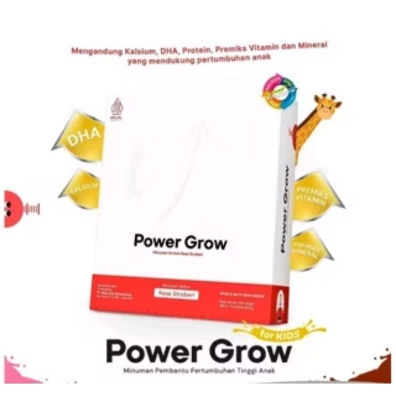 

SUSU PENINGGI BADAN POWER GROW KIDS & TEEN