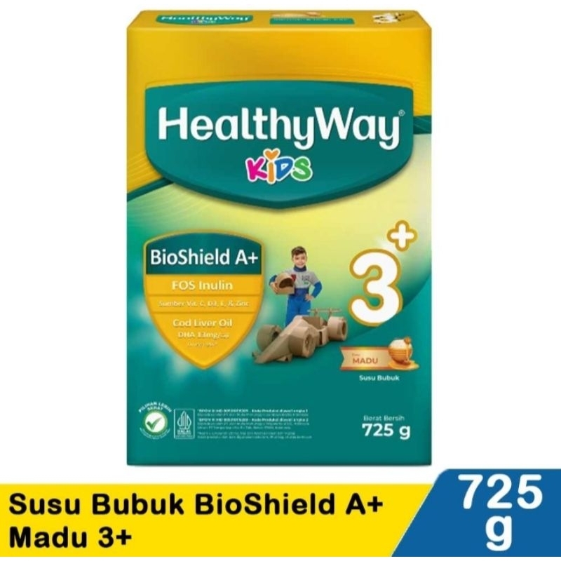 

Diskon 50% Healthyway 3+ Susu Bubuk Bio Shield a+ Madu/Vanila 725gr