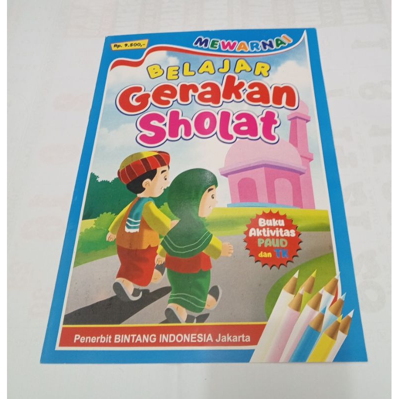 Buku Belajar Gerakan Sholat