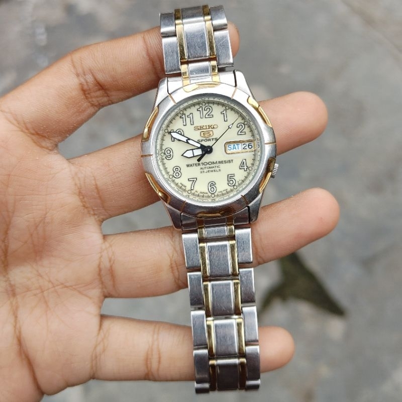 jam tangan seiko 5 automatic SKZ196 caliber 7s36 0240