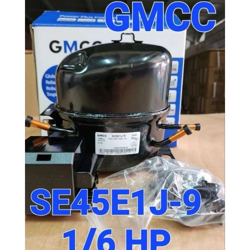 KOMPRESPR GMCC SE45E1J-9 | KOMPRESOR FREEZER/KULKAS/CHILLER/SHOWCASE  1/6PK R134