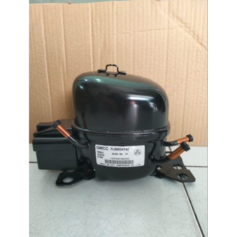 KOMPRESOR GMCC FL06S34TAE | KOMPRESOR FREEZER/KULKAS/CHILLER/SHOWCASE  1/10PK R134
