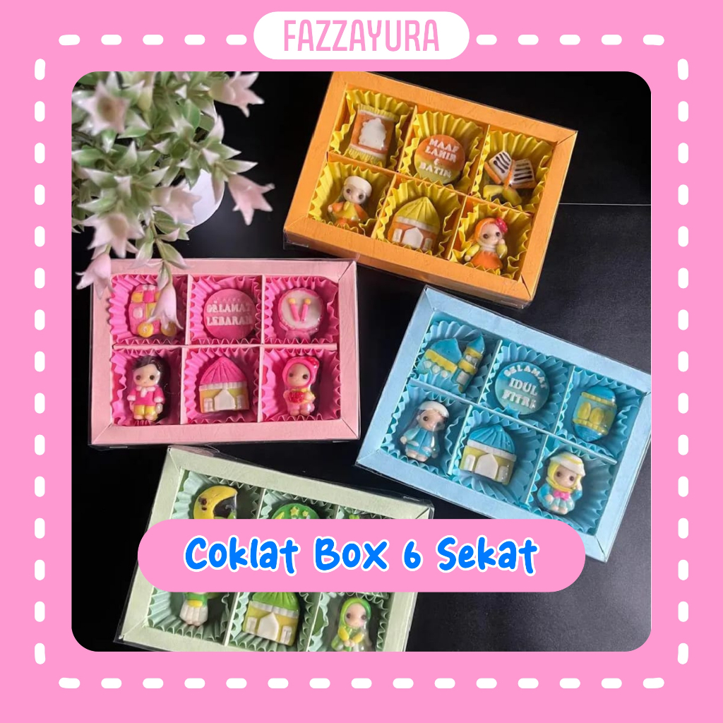 

Coklat karakter 6 sekat