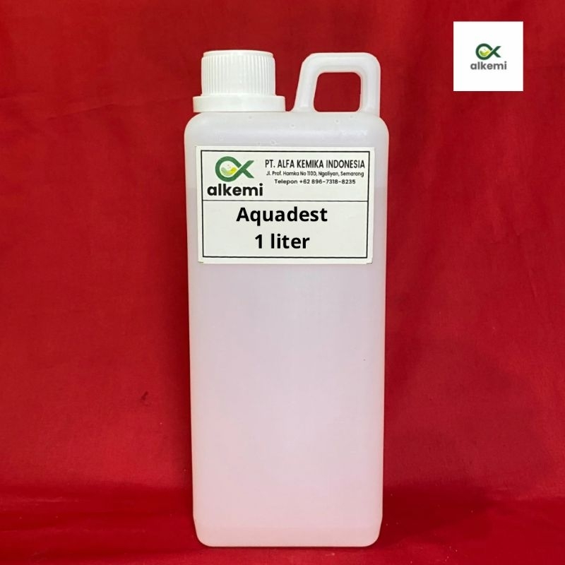 Aquades / Air Suling 1 Liter