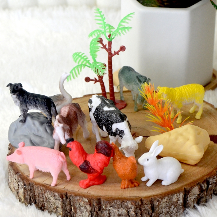 MIXED ANIMAL || MAINAN MINIATUR EDUKASI HEWAN LIAR | EDUCATIONAL MINIATURE TOYS WILD ANIMALS