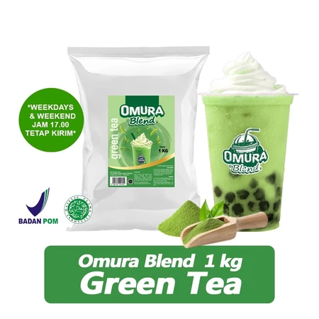 

Bubuk Minuman Sticky Milk Rasa Green Tea 1 Kg Omura Blend EXP 2027