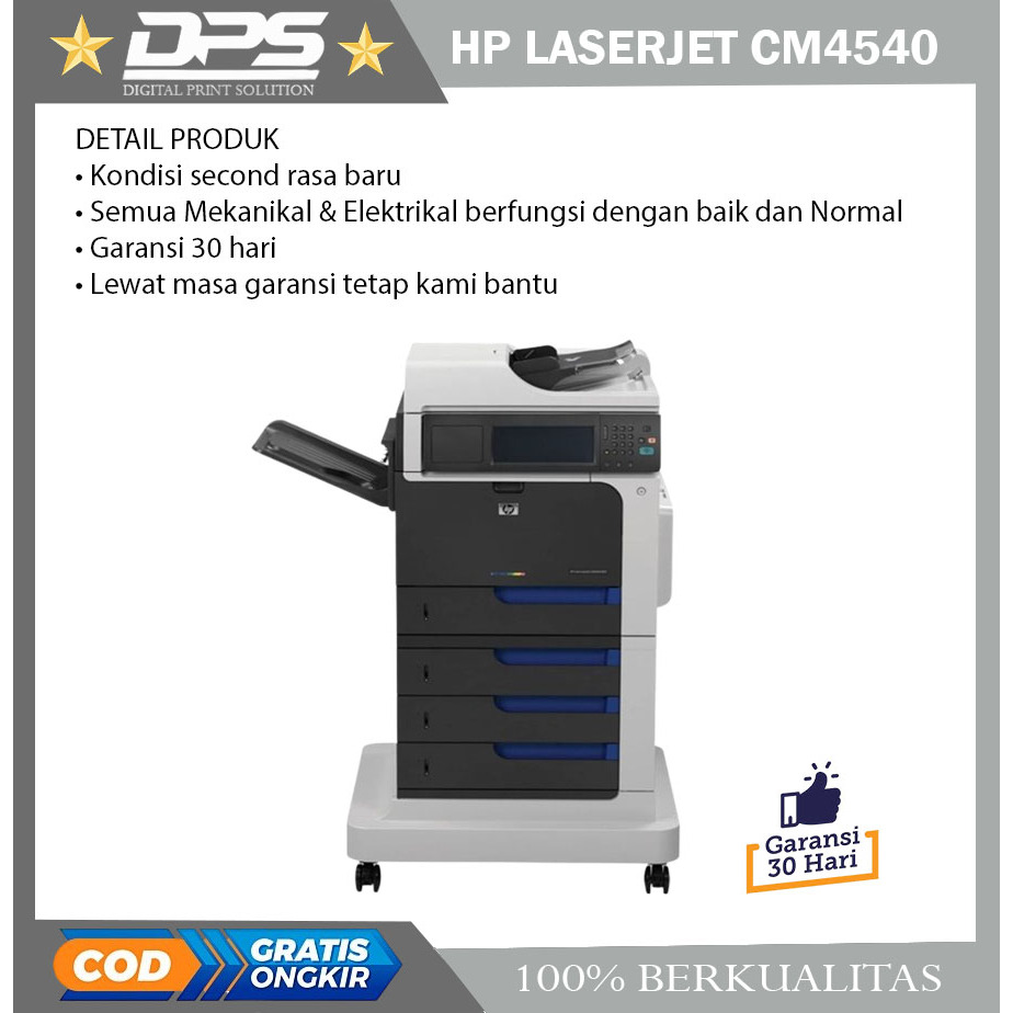 Printer HP Color LaserJet Enterprise CM4540 MFP