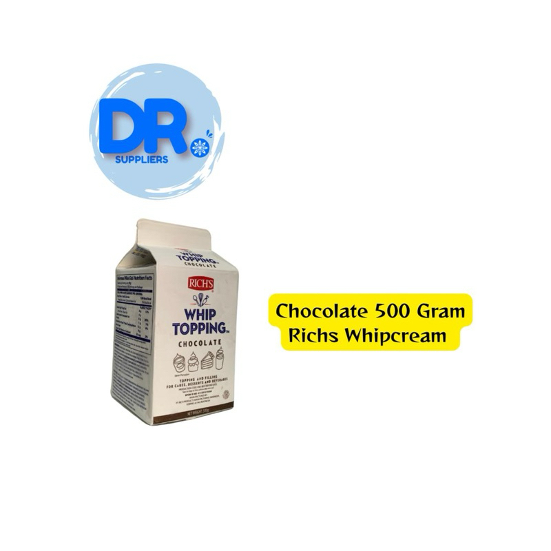 

Rich’s Chocolate Whip Topping 500gr